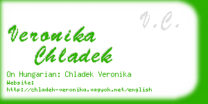 veronika chladek business card